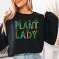 thumbnail image 1 of Velto Plant Lady Gardener Gift Love Gardening Women's Floral Sleeve Sweatshirt S - 3XL All Size S-5XL, 1 of 5