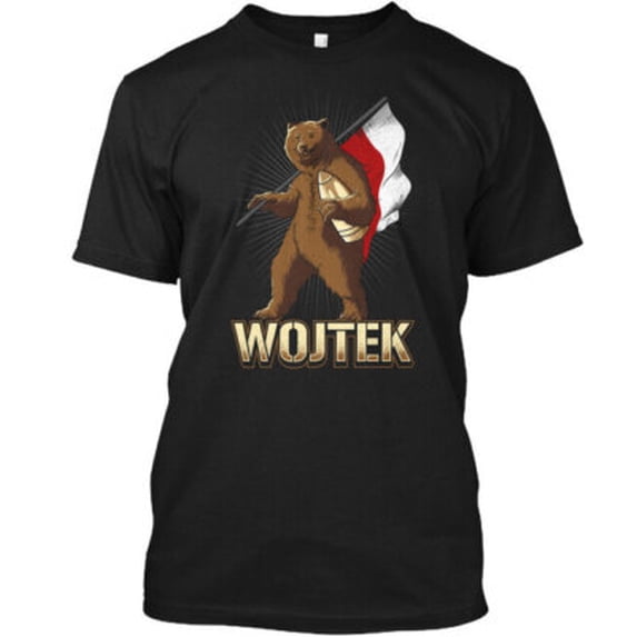 Velto Polish Wojtek The Bear - T-Shirt Made in the USA All Size S-5XL