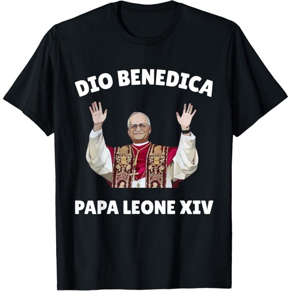 Velto Pope Leo XIV - God Bless Pope Leo XIV T-Shirt All Size S-5XL