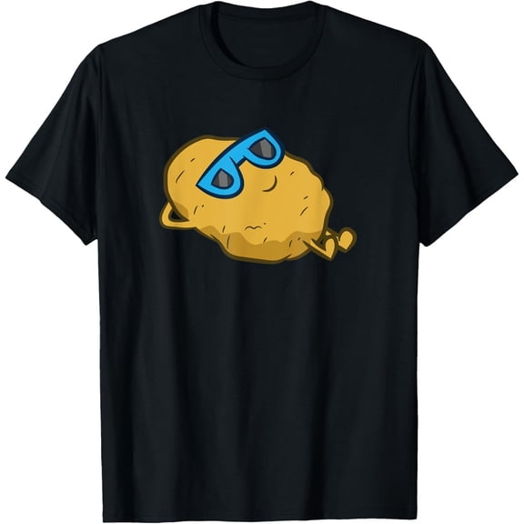 Velto Potato With Sunglasses Vegan Vegetarian Relaxing Potato T-Shirt Fullsize S-5XL Shirt