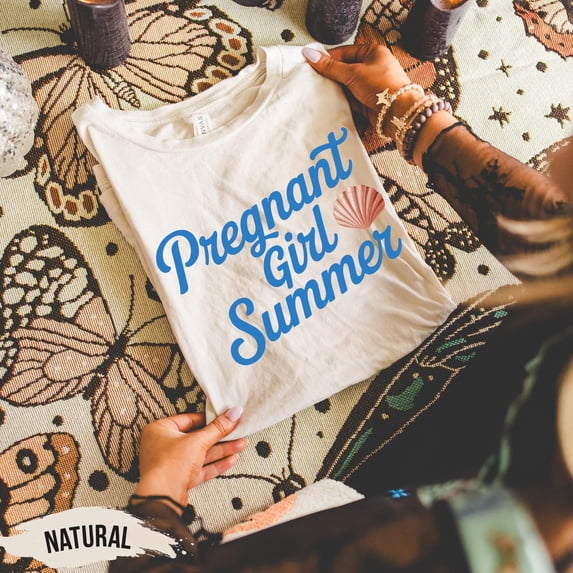 Velto Pregnant Girl Summer Shirt: New Mom Gift All Size S-5XL