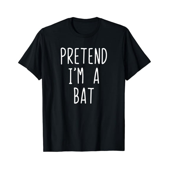Velto Pretend I'm A Bat Costume Lazy Easy T-Shirt All Size S-5XL
