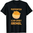 thumbnail image 1 of Velto Pufferfish Is My Spirit Animal Puffer Fish T-Shirt All Size S-5XL, 1 of 5