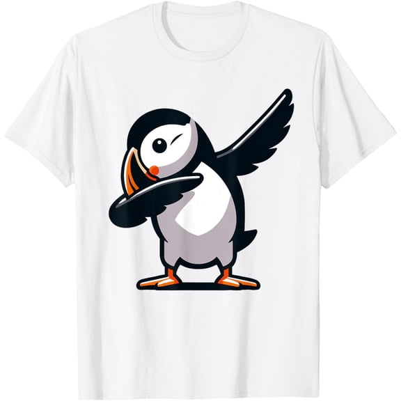 Velto Puffin | Puffin Bird, For & Cute Dabbing Puffin T-Shirt All Size S-5XL