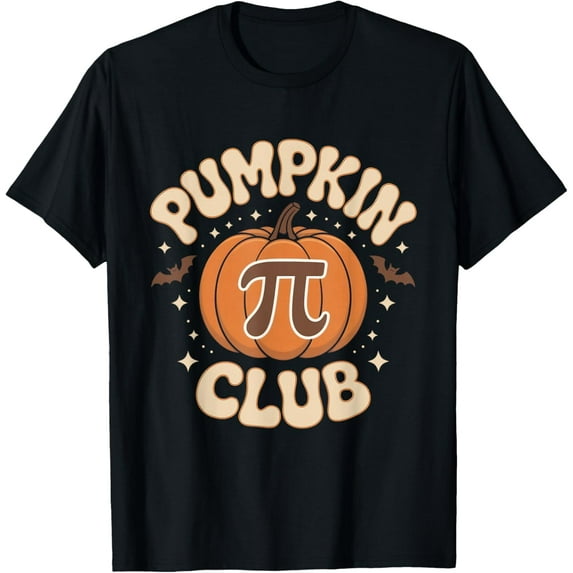 Velto Pumpkin Pi Club Math Costume Outfit T-Shirt All Size S-5XL