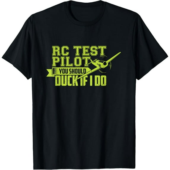 Velto RC Plane Pilot Duck If I Do T-Shirt All Size S-5XL