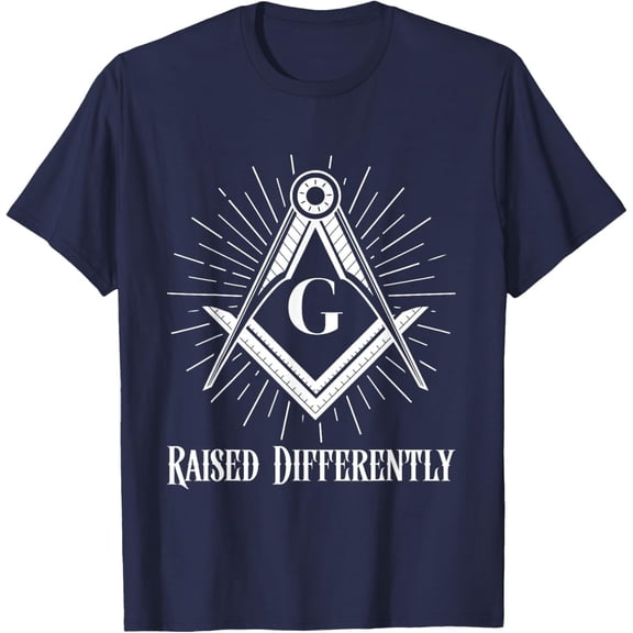Velto Raised Differently - Masonic Freemason T-Shirt All Size S-5XL