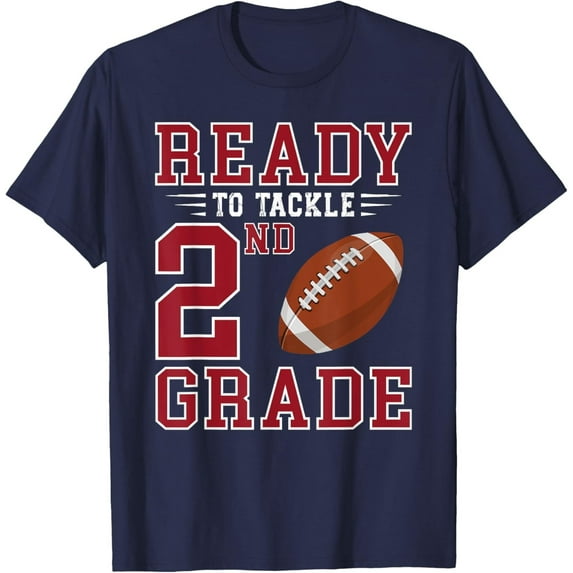 Velto Ready to Tackle 2nd Grade Back to School First Day of School T-Shirt All Size S-5XL