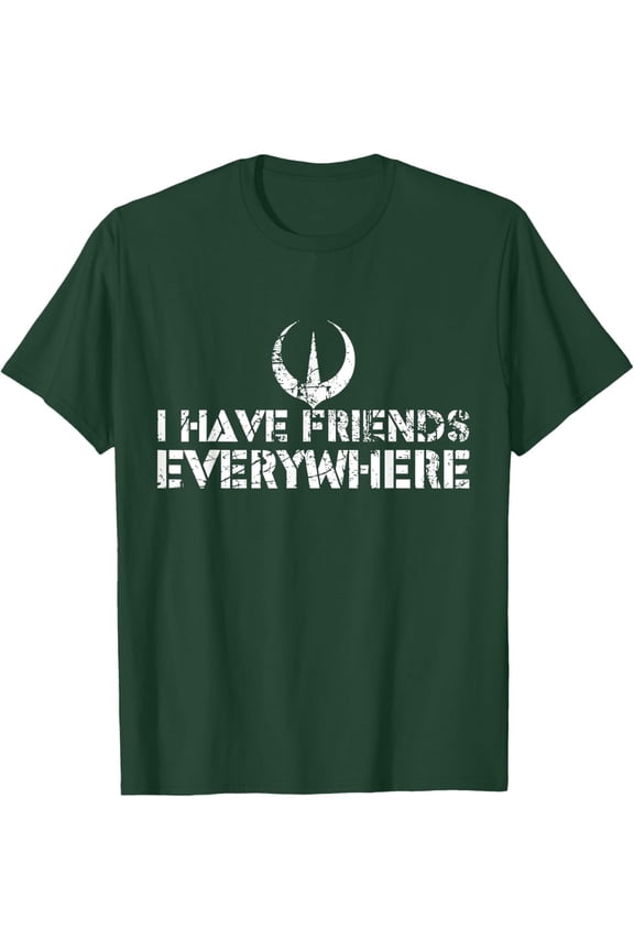Retro I Have Friends Everywhere Andor Inspired Minimalist T-Shirt All Size S-5XL