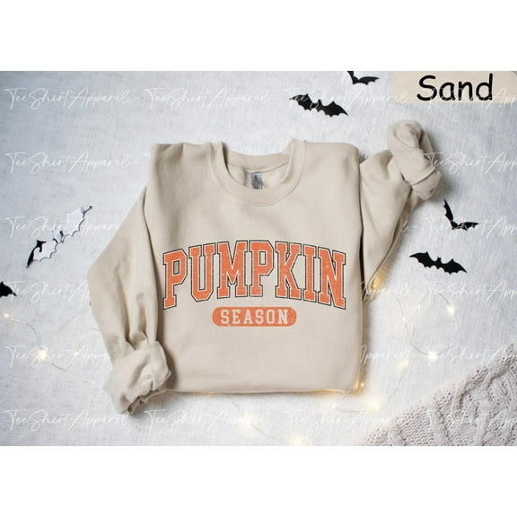 Velto Retro Pumpkin Season Sweatshirt, Cute Fall Sweatshirt, Autumn Sweatshirt, Thanksgiving Gift, Happy Holiday Sweatshirts For Women, Fall Gifts All Size S-3XL