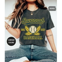 Velto Retro Savannah Baseball T-shirt, Vintage Soft Tee, Unisex Shirt, Banana gift, Summer Sports Top All Size S-5XL