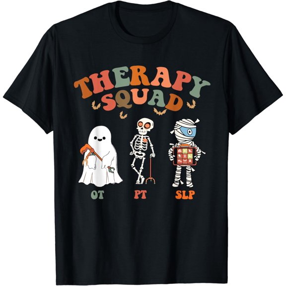 Velto Retro Therapy Squad SLP OT PT Team Physical T-Shirt All Size S-5XL