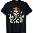 thumbnail image 1 of Velto Rocker Skeleton Skater Cool T-Shirt All Size S-5XL, 1 of 5