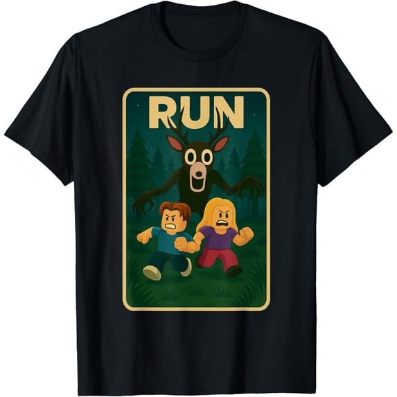 Velto Run - 99 Nights Gamer Deer in The Forest T-Shirt All Size S-5XL