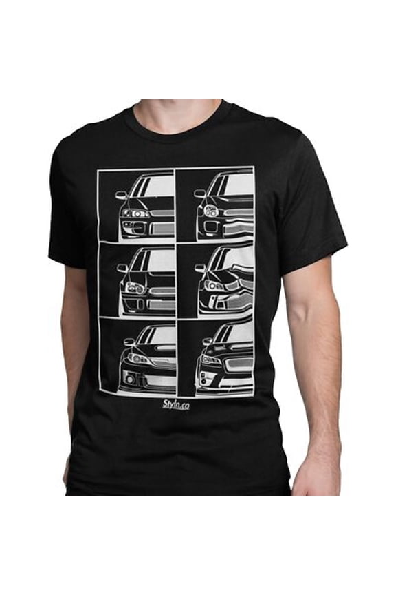 SUBIE GENERATION T-Shirt JDM Awd WRC Decal New Racing All Size S-5XL