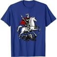 thumbnail image 1 of Velto Saint George and dragon, medieval knight heraldic t-shirt All Size S-5XL, 1 of 5