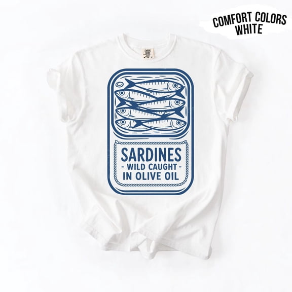 Velto Sardine Shirt, Sardines T-shirt, Coastal T-shirt, French Aesthetic, Coastal Grandma, Oversize, Womens, Mens, All Size S-5XL