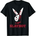 thumbnail image 1 of Velto Scary Horror Shirt SlayBoy Hockey Mask T-Shirt All Size S-5XL, 1 of 5