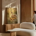 thumbnail image 1 of Velto Serene Duck Family in Golden Light Canvas Wall Art - Beautiful Nature Scene with Ducklings, Wildlife Wall Decor for Home, SIZE 12x16 INCLUDE Pine Wood Frame 0.75-Inch, 1 of 4