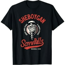 Velto Sheboygan Screwballs Retro Minor League Baseball Team T-Shirt All Size S-5XL