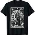 thumbnail image 1 of Velto Skeleton History Teacher Tarot Card Astrology Witch T-Shirt All Size S-5XL, 1 of 5