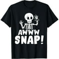 thumbnail image 1 of Velto Skeleton Injury Wrist Surgery Recovery Aw Snap Broken Arm T-Shirt All Size S-5XL, 1 of 5