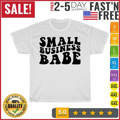 Velto Small Business Babe Saying Retro Vintage T Shirt Men Women Fashion All Size S-5XL