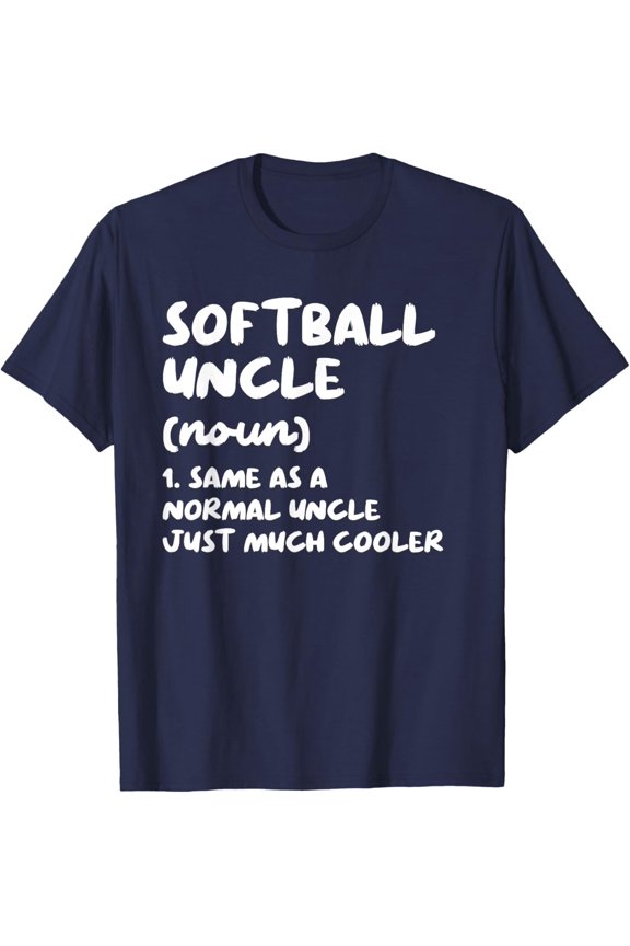 Softball Uncle Definition Sports T-Shirt All Size S-5XL