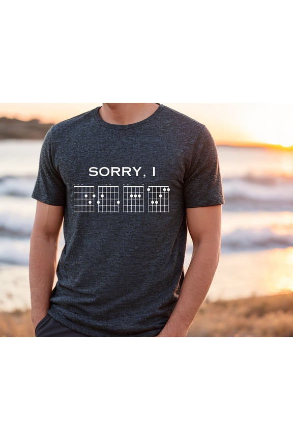 Sorry I DGAF Guitarist Guitar Tab Joke Slogan T-Shirt - Mens and Womens Sizes All Size S-5XL