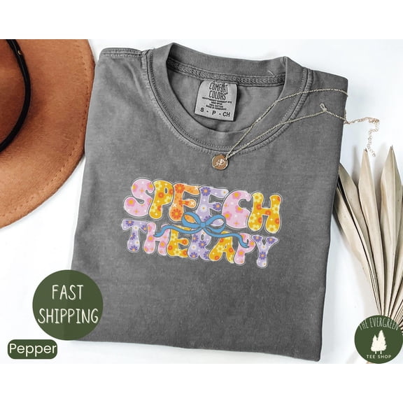 Velto Speech Therapy Graphic Tshirt SLP Inspired Casual Outfit Appreciation Gift For Pathologists And Therapists Fullsize S-5XL Shirt