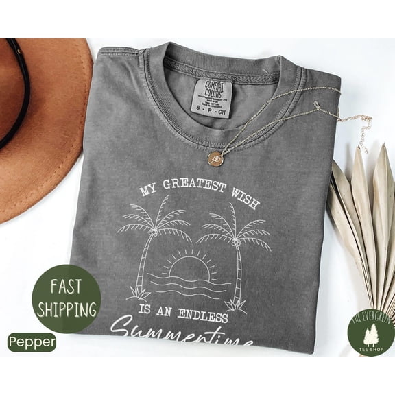 Velto Summer Beach Lover Graphic Tshirt Coastal Vibes Outfit Vacation Inspired Casual Ocean Inspired Wear, Full Size S-5XL