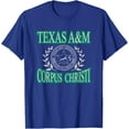 thumbnail image 1 of Velto Texas A&M Corpus Christi Islanders Laurels Royal Blue T-Shirt All Size S-5XL, 1 of 5