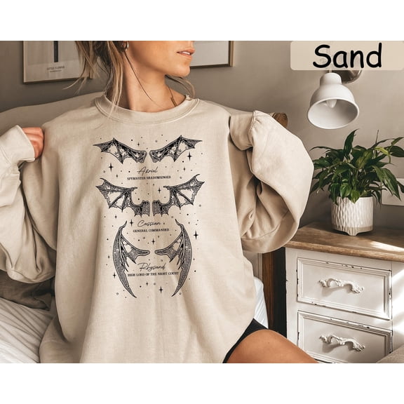 Velto The Bat Boys Sweatshirt: A Court of Thorns and Roses, Book Lover Gift All Size S-3XL