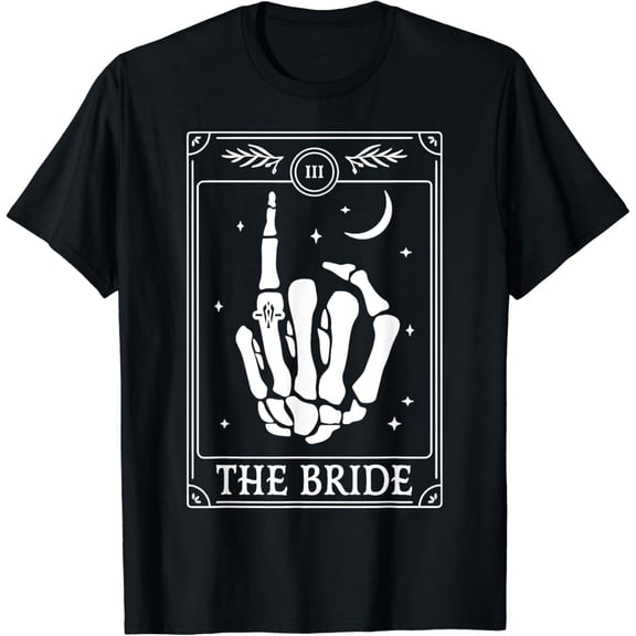 Velto The Bride Coven Skeleton Hand Gothic Wedding Bachelorette T-Shirt All Size S-5XL