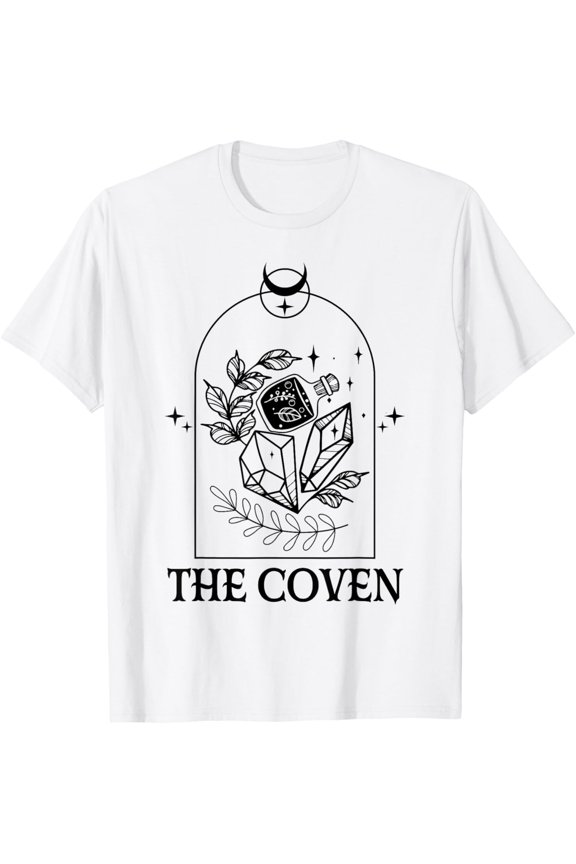 The Coven Bride Gothic Witch Bachelorette Matching T-Shirt All Size S-5XL