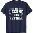 thumbnail image 1 of Velto The Legend Has Retired 2025 Retirement Gifts For Men T-Shirt All Size S-5XL, 1 of 5