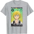 thumbnail image 1 of Velto The Seven Deadly Sins Meliodas Portrait T-Shirt All Size S-5XL, 1 of 5