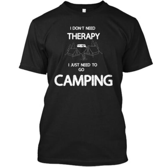 Velto Therapy Camping T-Shirt Made in the USA All Size S-5XL