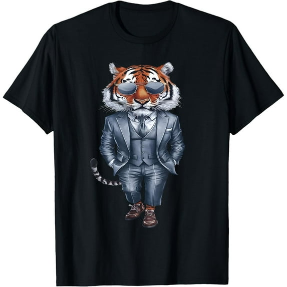 Velto Tiger Men Woman Tiger In Suit Tiger T-Shirt All Size S-5XL