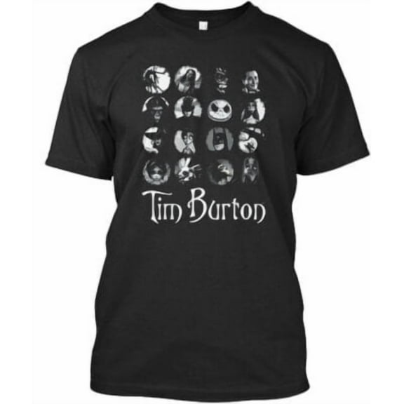 Velto Tim Burton Characters T T-Shirt Made in the USA All Size S-5XL