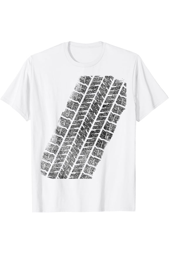 Tire Track T-Shirt All Size S-5XL