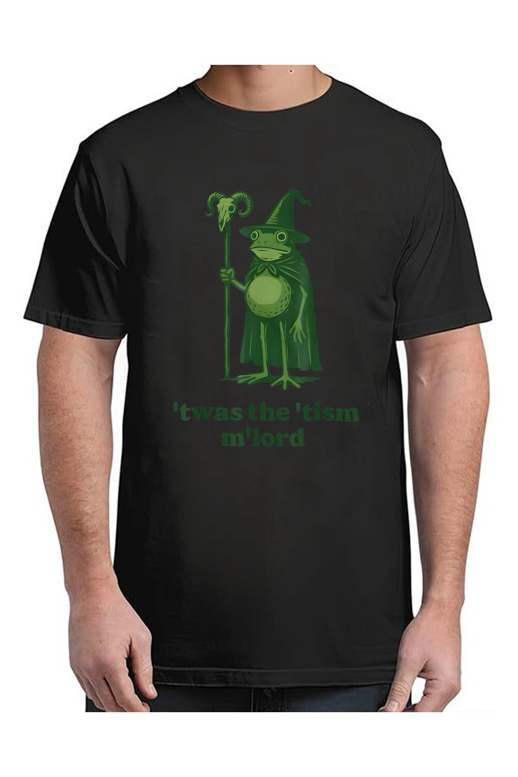 Tism M'Lord Frog Autism Awareness T-Shirt for Men & Women All Size S-5XL