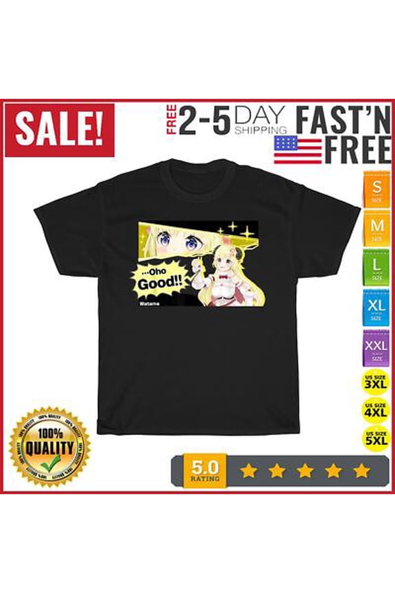 ?Tsunomaki Watame?hologra Famous Scene Vintage T Shirt Men Women Fashion All Size S-5XL