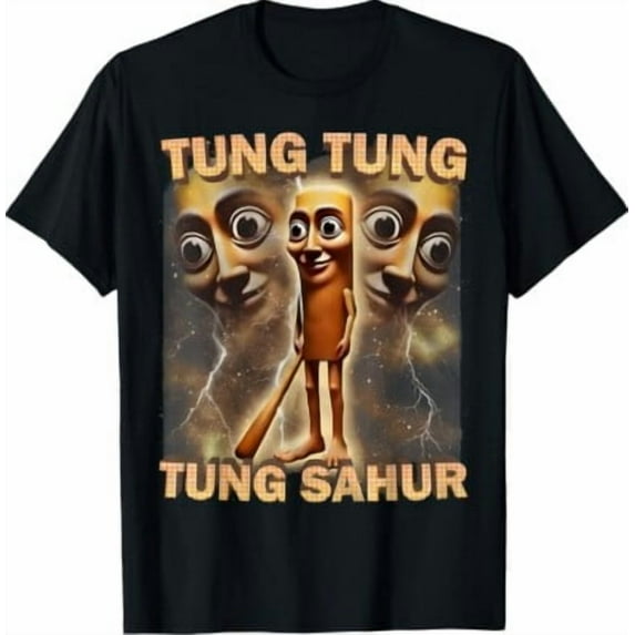 Velto Tung Tung Tung Sahur Brainrot Humor Gen Z Unisex T-Shirt All Size S-5XL