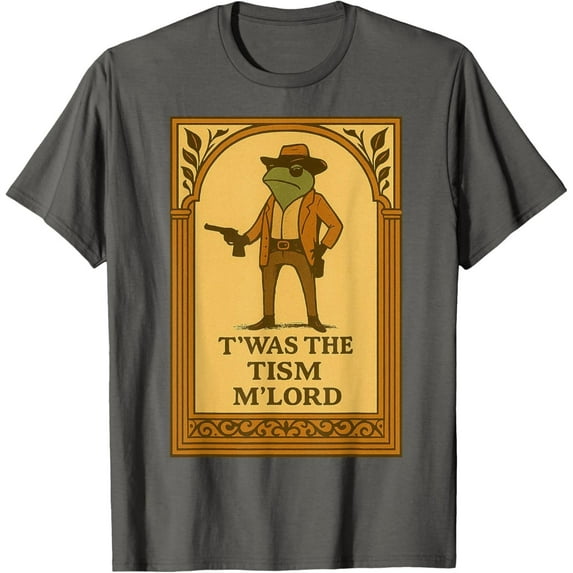 Velto Twas The Tism M Lord Frog Saying Costume Frog Lover Tee T-Shirt All Size S-5XL