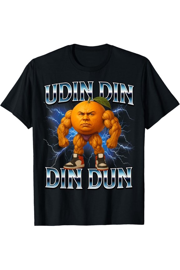 Udin din din dun Italian Brainrot Bodybuilder Men T-Shirt All Size S-5XL