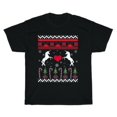 thumbnail image 1 of Velto Unicorn Happy Holiday Sweater Holiday Xmas Pajama Party T-Shirt Unisex Tee Gift All Size S-5XL, 1 of 5