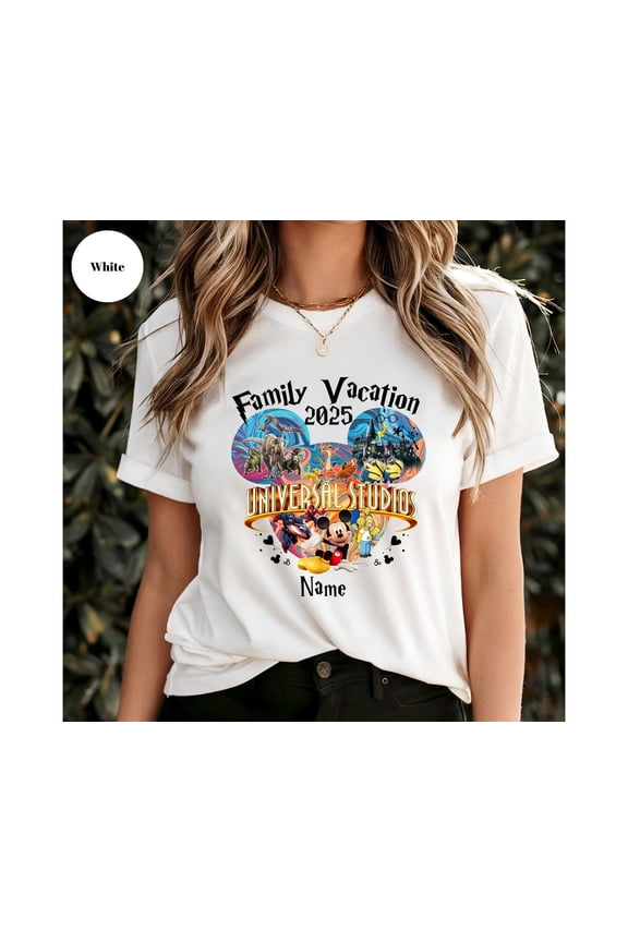Universal Studios 2025 Shirt, Universal Studios Family Shirts,Universal Studios Group shirt,Universal Studios Trip Shirt,Family Vacation Tee All Size S-5XL