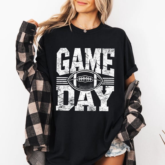 Velto Varsity Football Game Day Tailgate Party Graphic T-Shirt Retro Sports Style Fullsize S-5XL Shirt