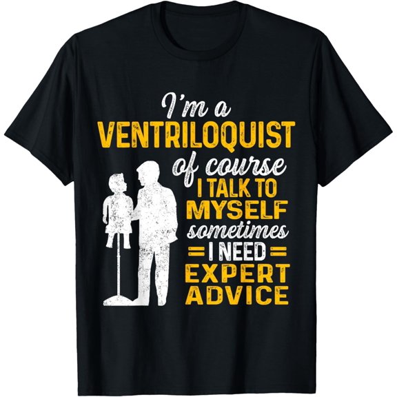 Velto Ventriloquist Puppeteer Expert Puppets Puppeteering T-Shirt All Size S-5XL